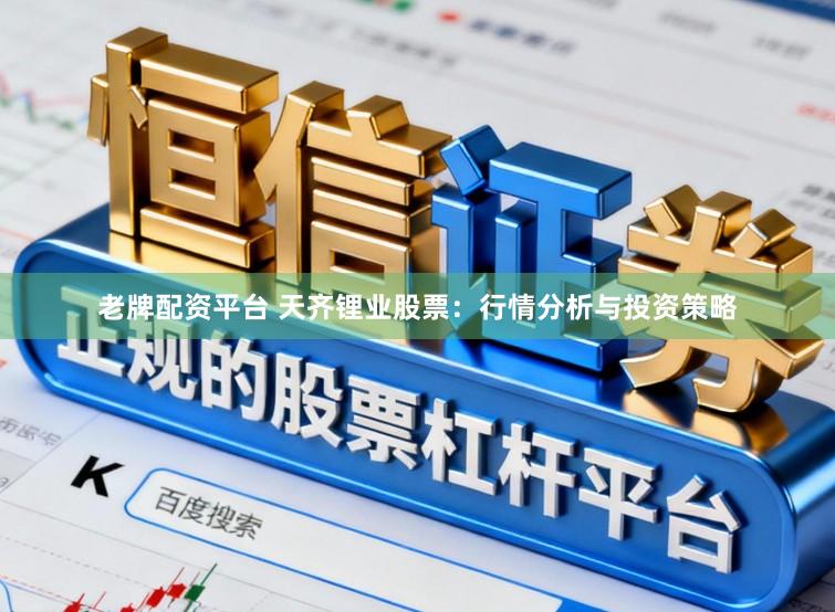 老牌配资平台 天齐锂业股票:行情分析与投资策略