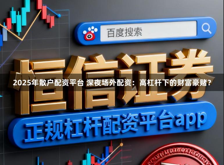 2025年散户配资平台 深夜场外配资：高杠杆下的财富豪赌？